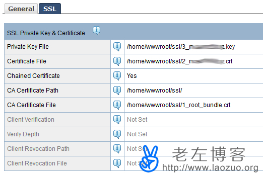 添加SSL证书路径
