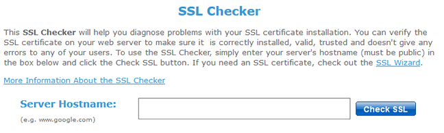 SSL Checker