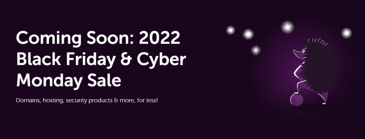2022 Namecheap黑色星期五和网络星期一优惠活动预告 力度比较大