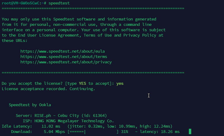 如何在Linux上使用Speedtest命令行 - 第1张