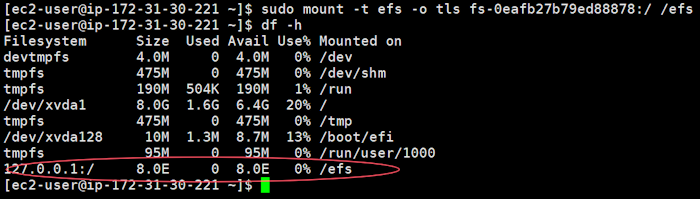 利用Amazon EFS存储挂载到EC2扩容云服务器 - 第13张