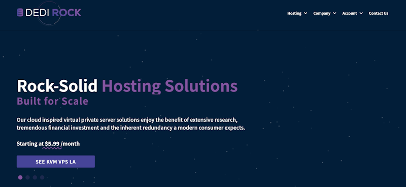 DediRock 提供低至年付6.59美元的美国VPS主机 - 第1张 DediRock 提供低至年付6.59美元的美国VPS主机 - 第1张