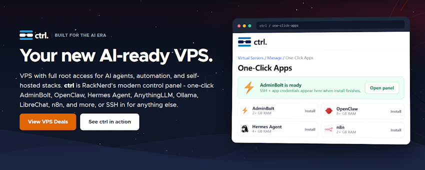 RackNerd 全新AI专用VPS上线